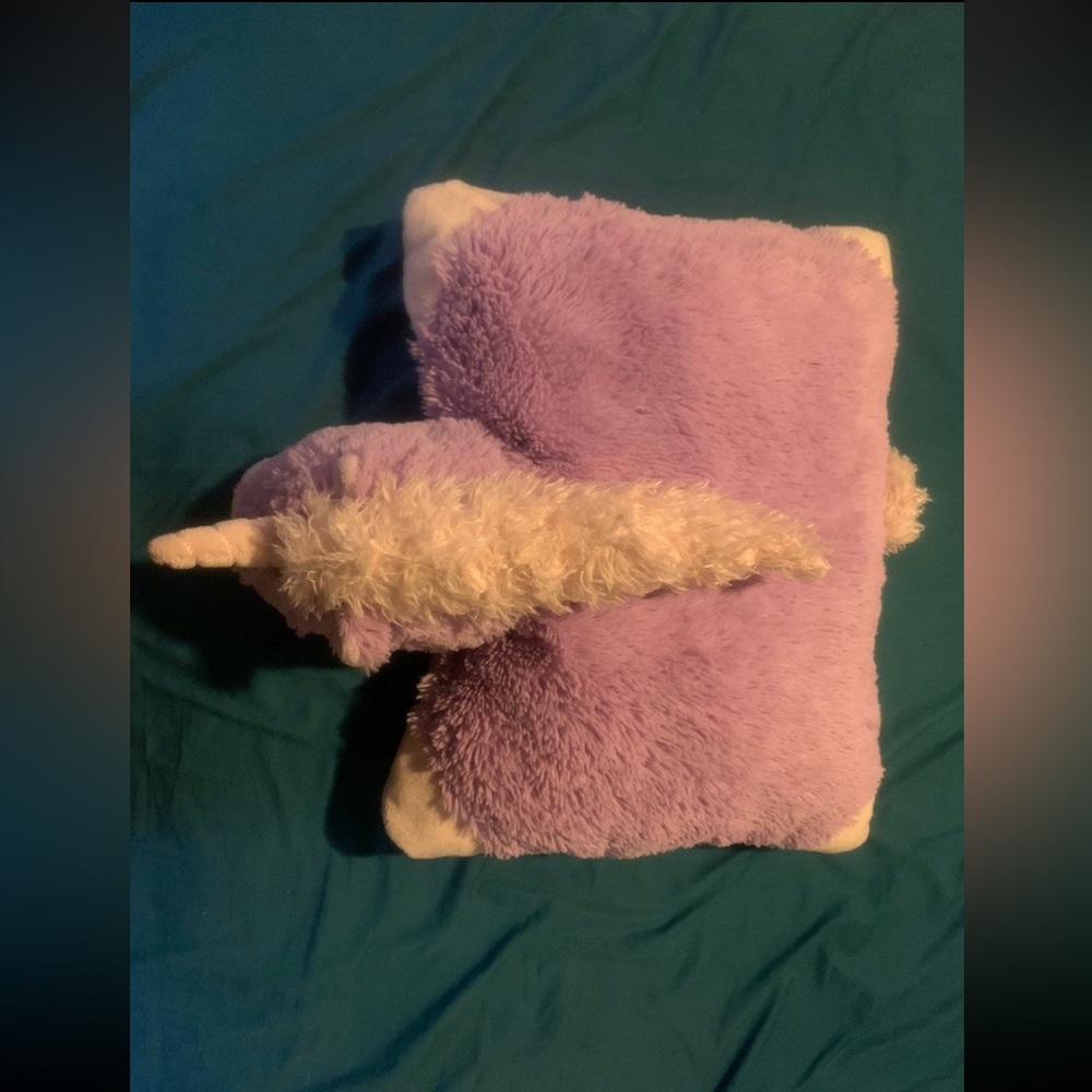Large unicorn pillow pet